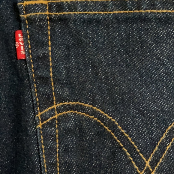 Men’s Levi’s 517 W31 L30 Boot Cut Dark Wash - Picture 4 of 9